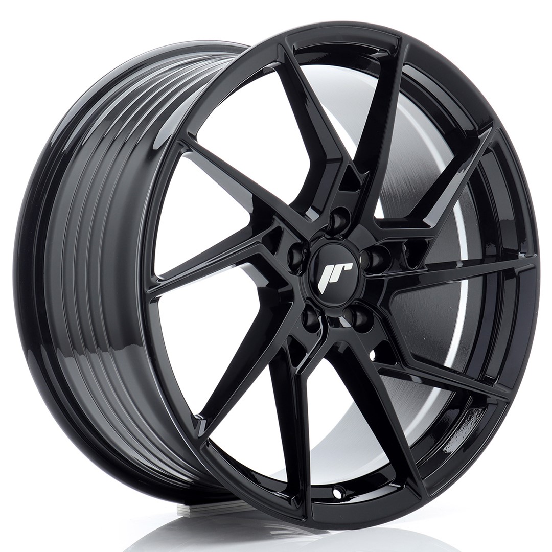 Image of JR-Wheels JR33 Velgen 19 Inch 8.5J ET45 5x112 Flow Form Gloss Black
