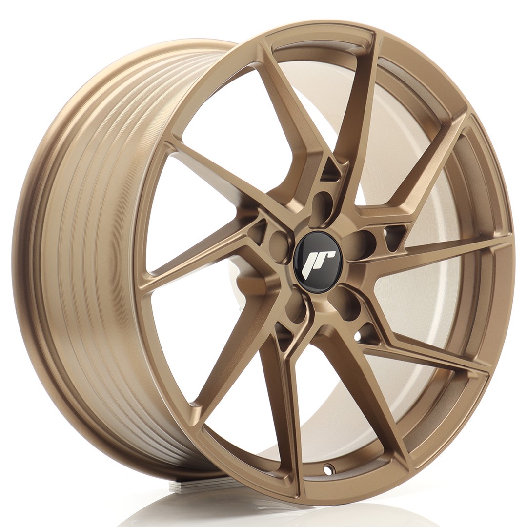 Image of JR-Wheels JR33 Velgen 19 Inch 8.5J ET20-45 Custom PCD Flow Form Flat Bronze