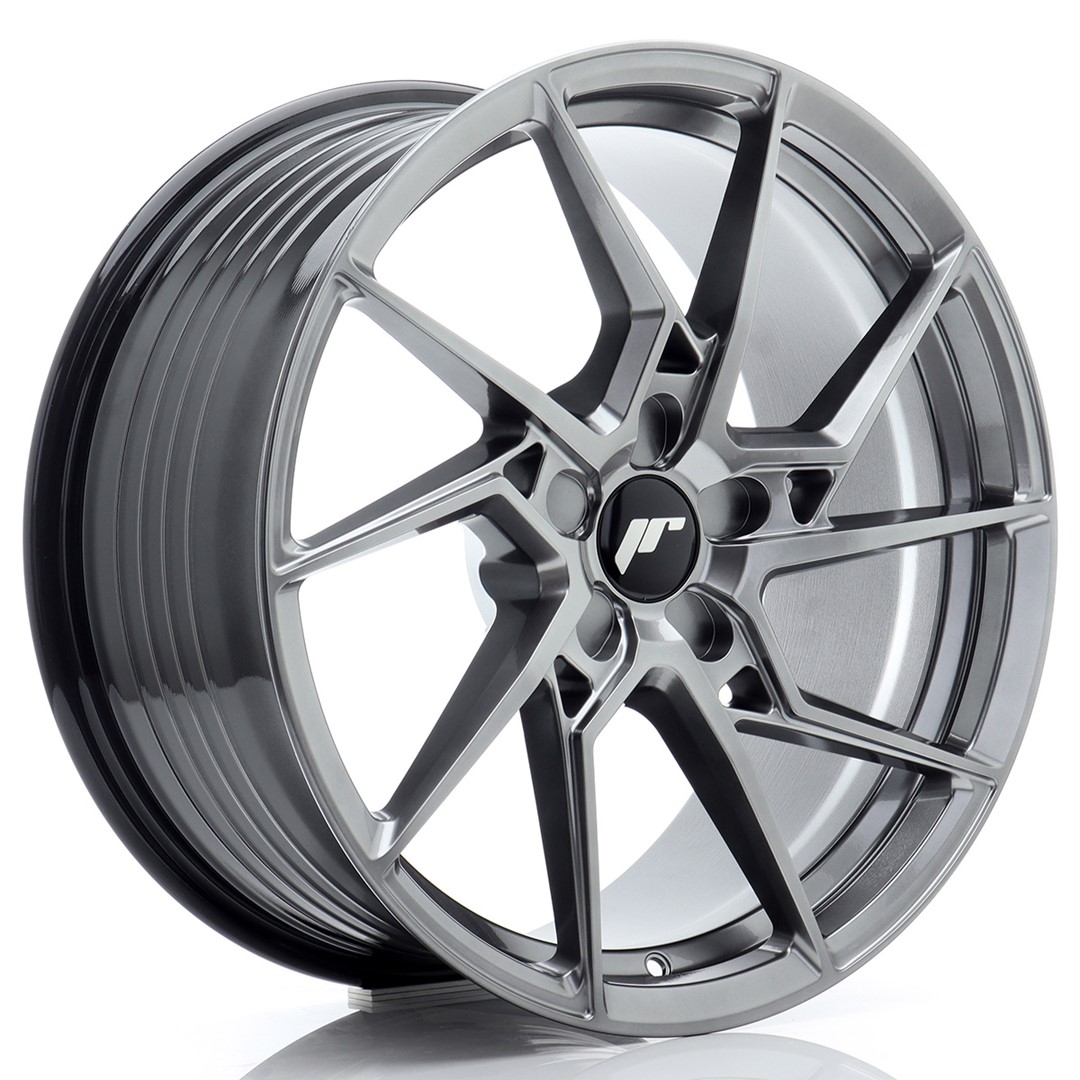 Image of JR-Wheels JR33 Velgen 19 Inch 8.5J ET20-45 Custom PCD Flow Form Hyper Black