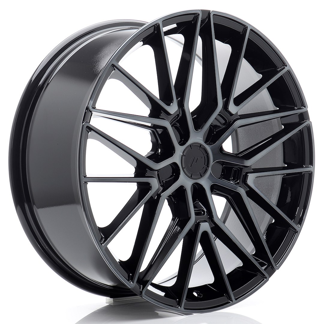 Image of JR-Wheels JR38 Velgen 20 Inch 8.5J ET20-45 Custom PCD Flow Form Black Machined Tinted Face