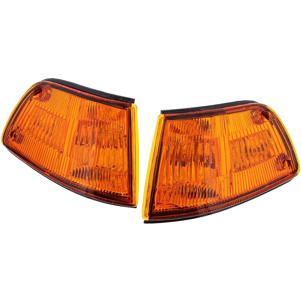 Image of Sonar Corners JDM Style Chrome Housing Oranje Glas Honda Civic Pre Facelift
