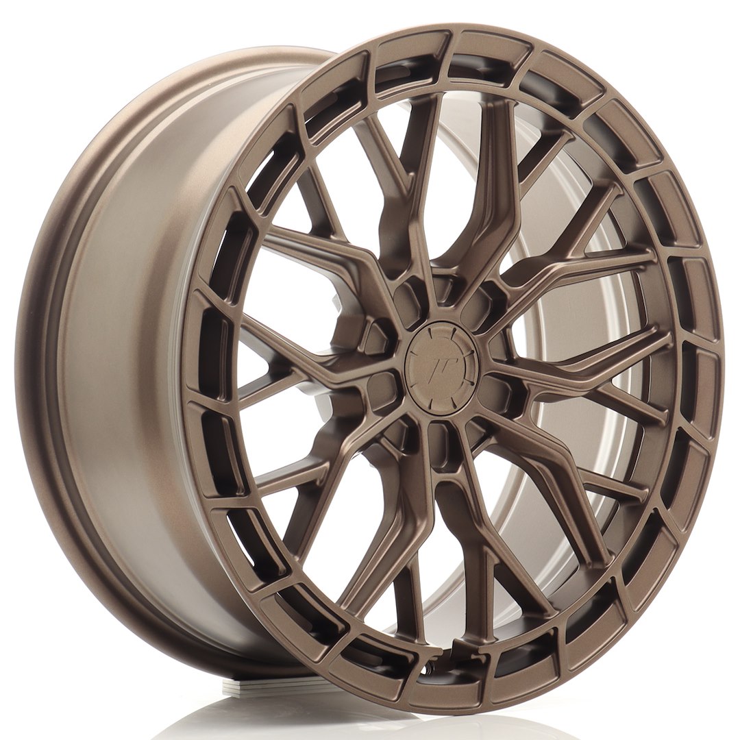 Image of JR-Wheels JR48 Velgen 18 Inch 8J ET20-45 Custom PCD Flow Form Flat Bronze
