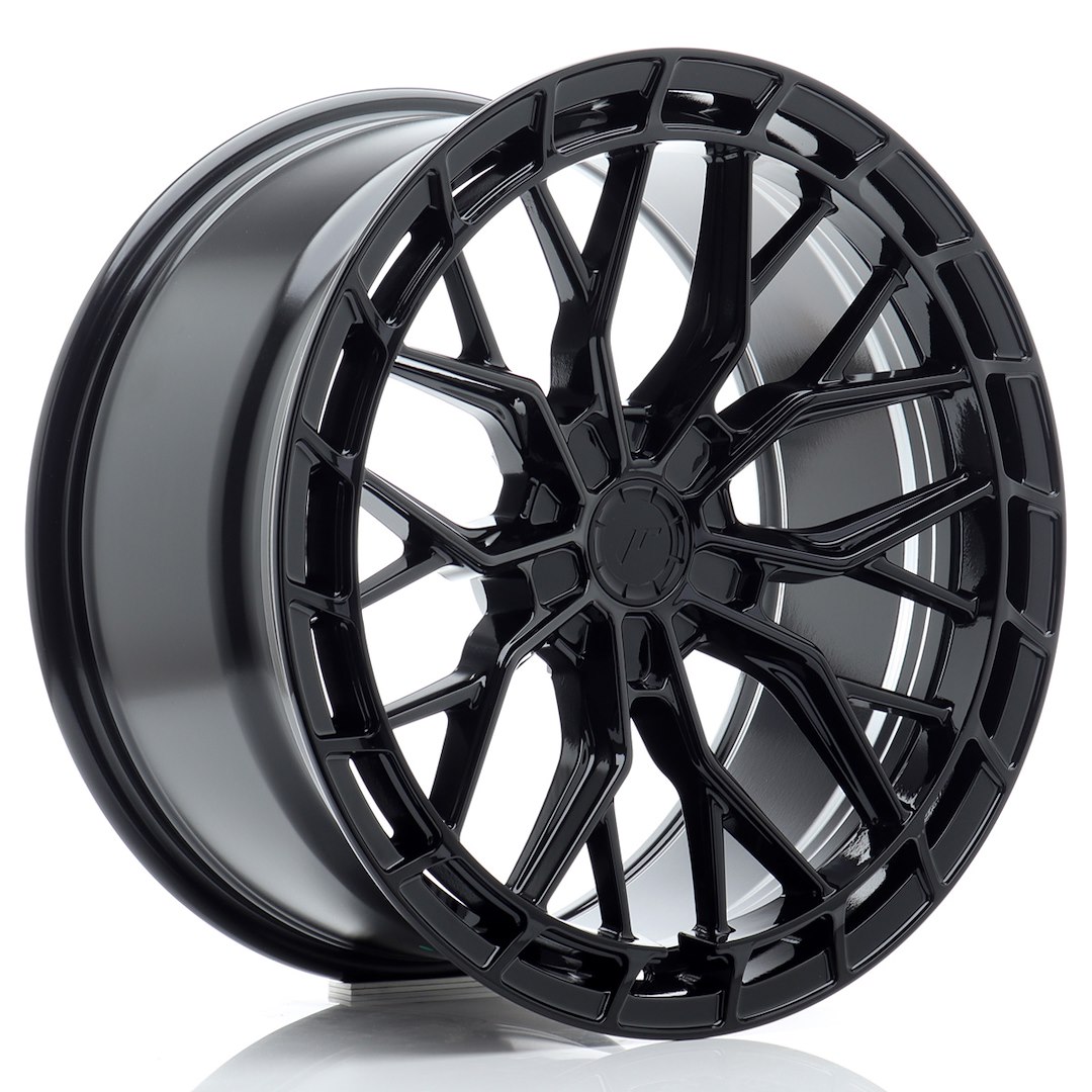 Image of JR-Wheels JR48 Velgen 19 Inch 9.5J ET20-45 Custom PCD Flow Form Gloss Black