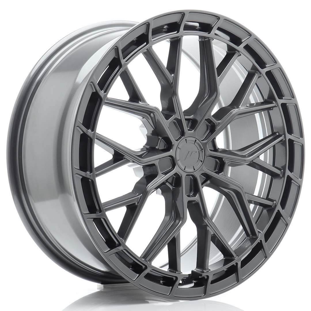 Image of JR-Wheels JR48 Velgen 20 Inch 9J ET20-51 Custom PCD Flow Form Hyper Gray