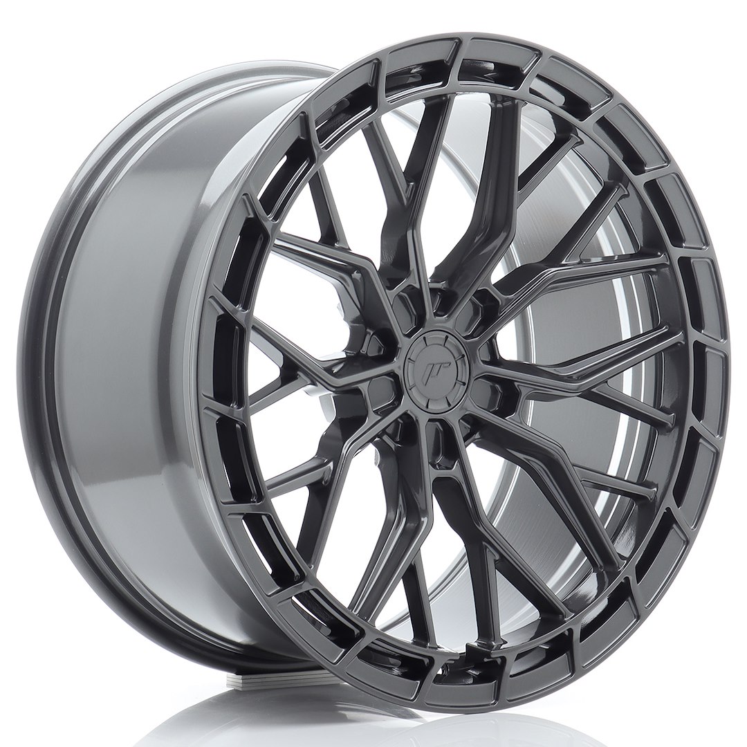 Image of JR-Wheels JR48 Velgen 20 Inch 10J ET20-45 Custom PCD Flow Form Hyper Gray