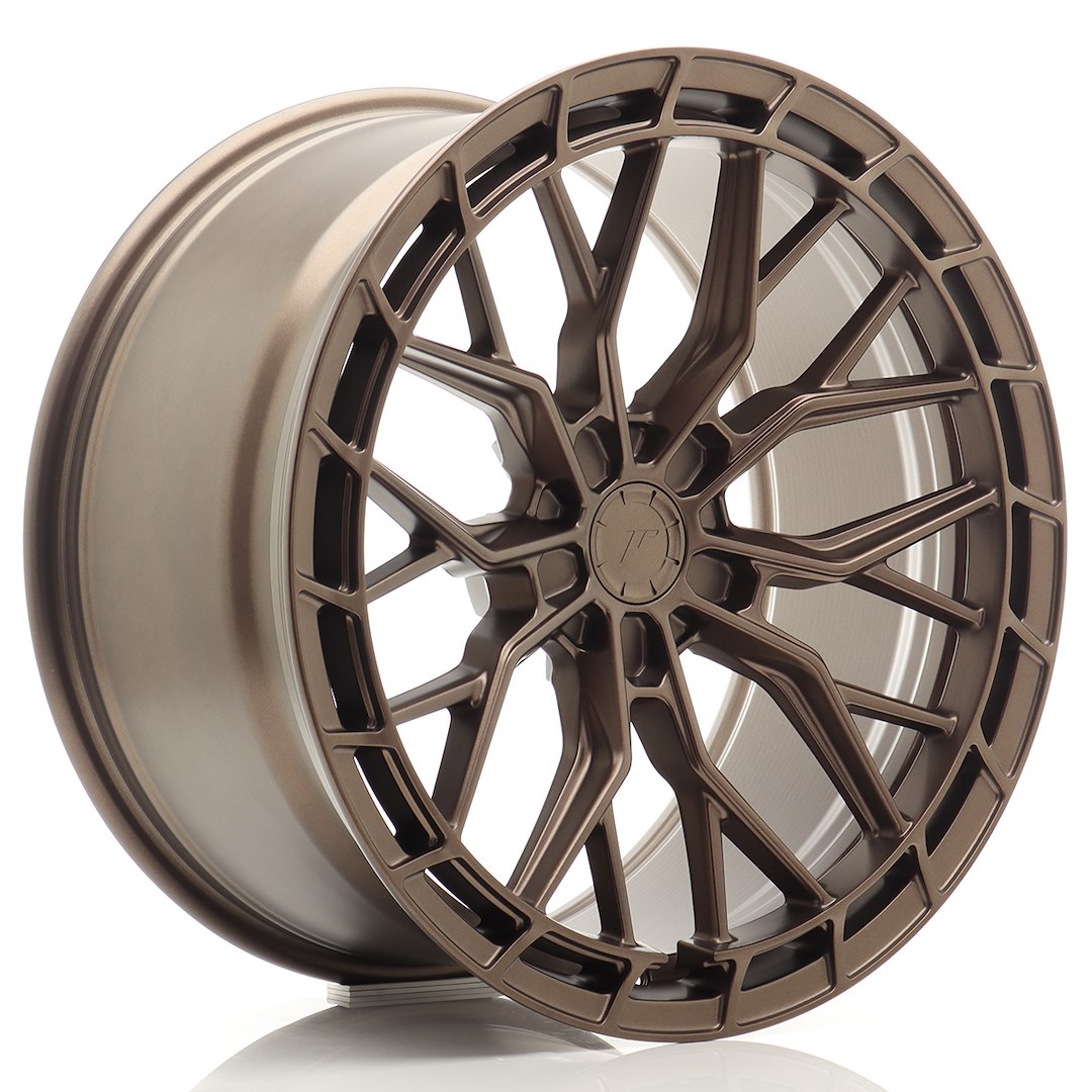 Image of JR-Wheels JR48 Velgen 20 Inch 10J ET20-45 Custom PCD Flow Form Flat Bronze