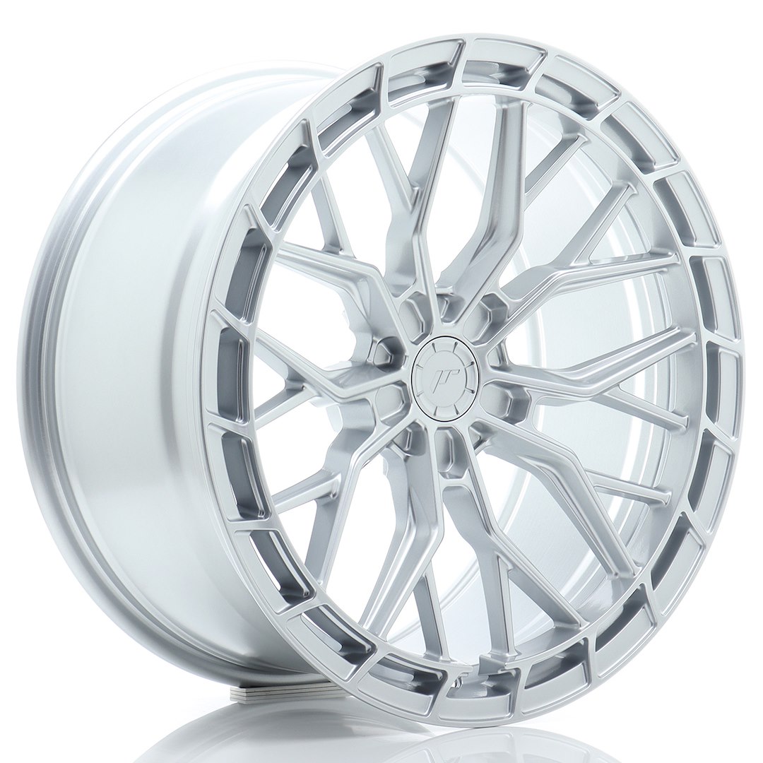 Image of JR-Wheels JR48 Velgen 20 Inch 10J ET20-45 Custom PCD Flow Form Hyper Silver