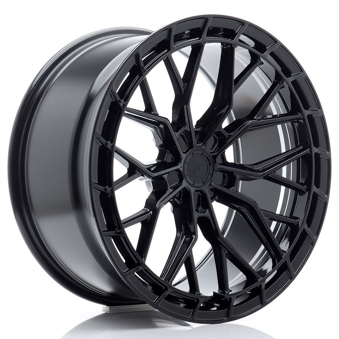 Image of JR-Wheels JR48 Velgen 20 Inch 10.5J ET20-51 Custom PCD Flow Form Gloss Black