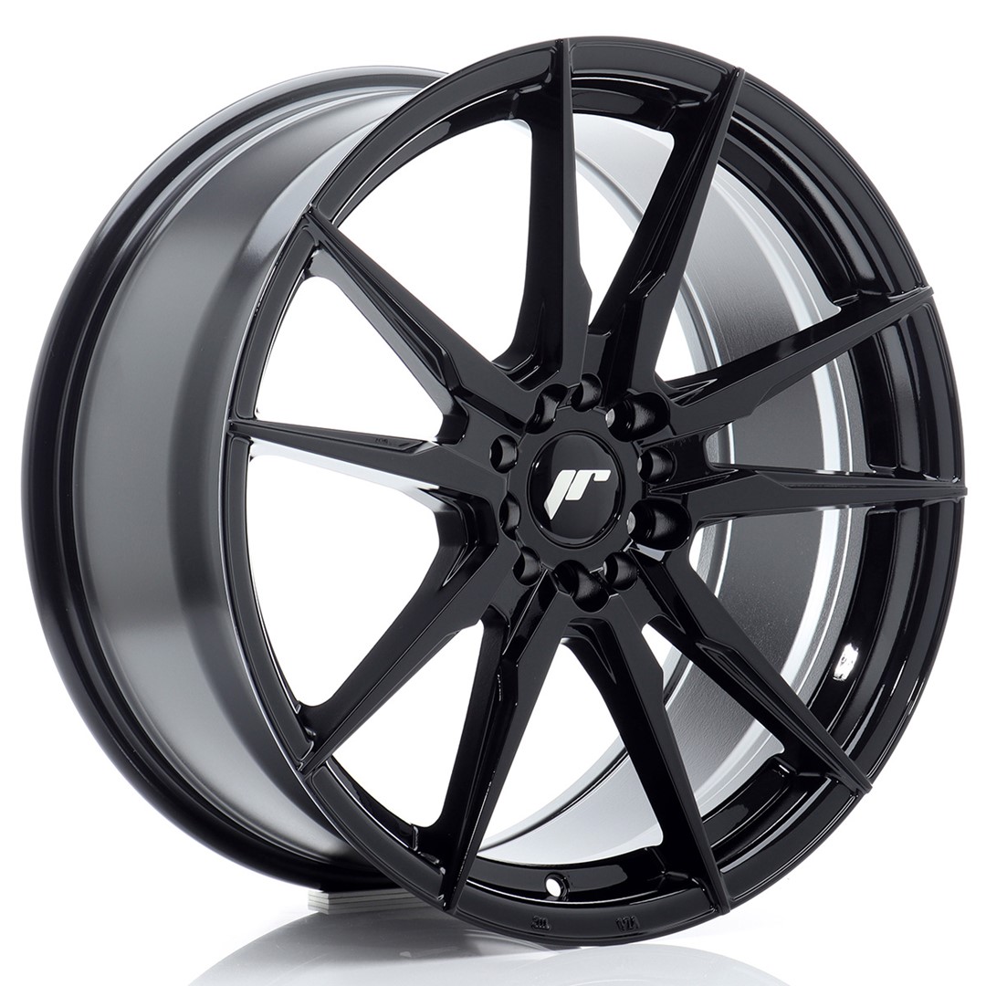 Image of JR-Wheels JR21 Velgen 19 Inch 8.5J ET35 5x100,5x120 Flow Form Gloss Black