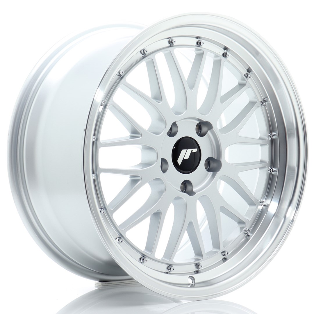 Image of JR-Wheels JR23 Velgen 19 Inch 9.5J ET35 5x120 Flow Form Hyper Silver Machined Lip