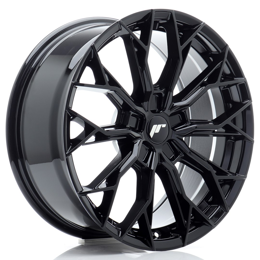 Image of JR-Wheels JR49 Velgen 18 Inch 8J ET20-42 Custom PCD Gegoten Gloss Black