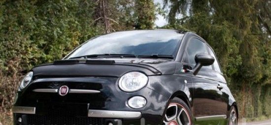 Image of Masterbra Steenslag Beschermer Zwart Vinyl Fiat 500
