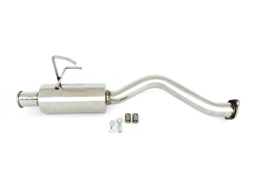 Image of SK-Import Achter Uitlaat Demper N1 Spoon Style Roestvrij Staal Honda Civic