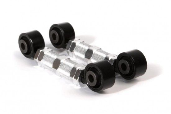 Image of Blox Racing Achter Toespoor Kit Verstelbaar Zilver Aluminium Honda Civic,CRX,Del Sol