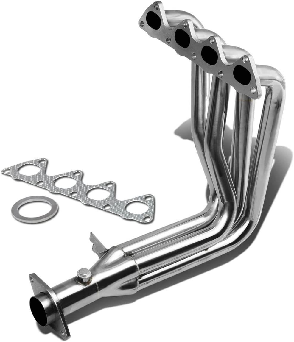 Image of SK-Import Spruitstuk 4-1 63.5mm Roestvrij Staal Honda Civic,CRX,Del Sol