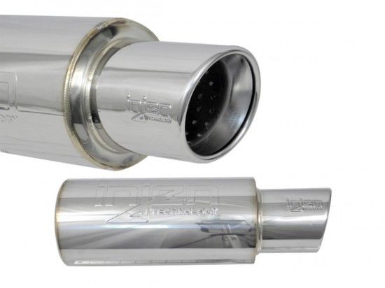Image of Injen Universele Uitlaat Demper 76mm Roestvrij Staal