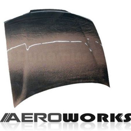 Image of AeroworkS Motorkap OEM Style Carbon Nissan S14