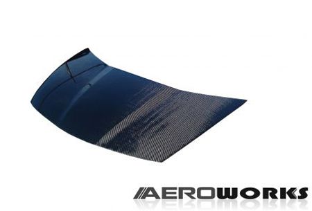 Image of AeroworkS Motorkap OEM Style Carbon Honda Civic