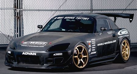 Image of AeroworkS Deuren Carbon Honda S2000