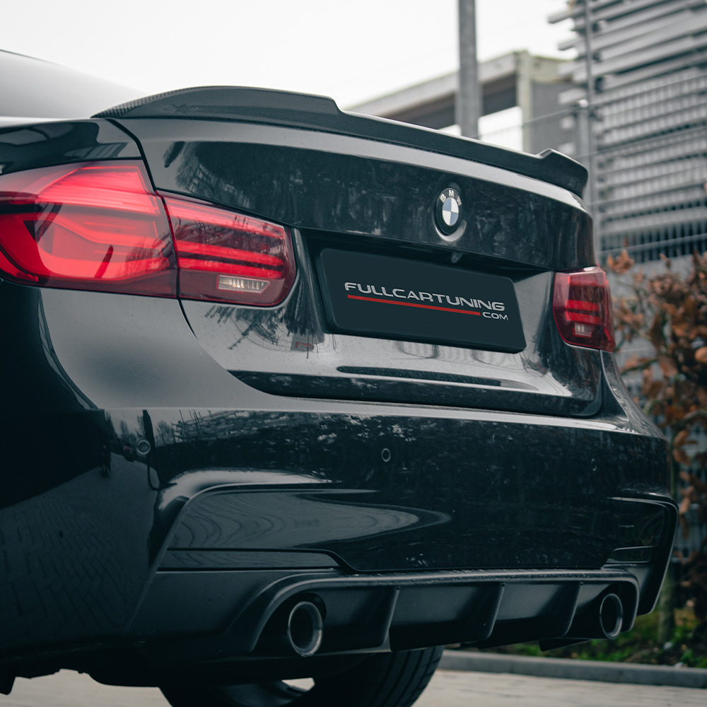 Image of CarbonWorks Achter Koffer Spoiler CS Style Carbon BMW 3-serie