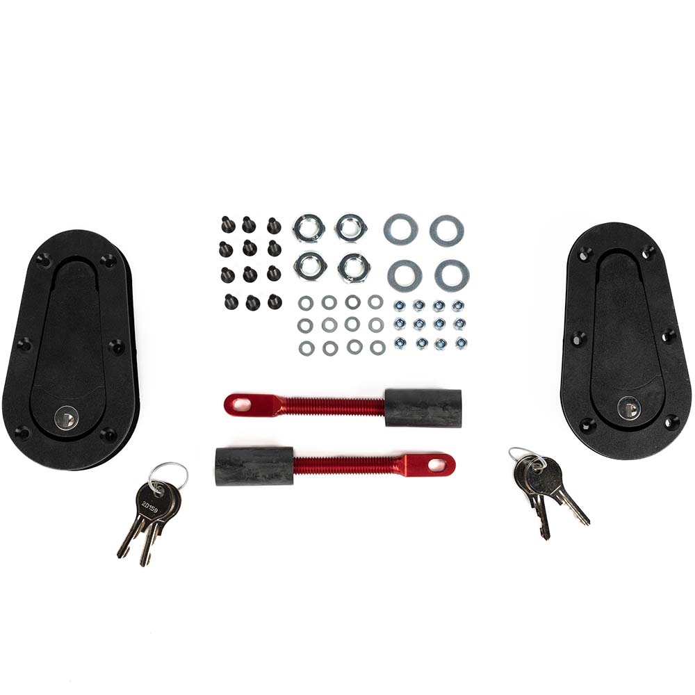Image of Aerocatch Motorkapsloten Met Slot ABS Plastic