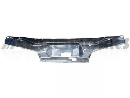 Image of AeroworkS Radiator Koelingplaat Carbon Nissan S14
