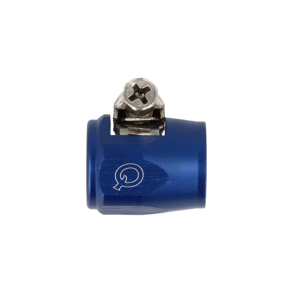 Image of QSP Slangenklemmen D10 Blauw Aluminium