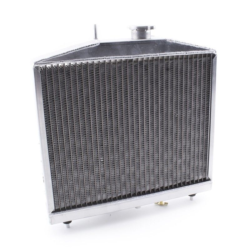 Image of Hybrid Racing Radiateur Custom Drop-in Half Size K-Swap Zilver Aluminium Honda Civic,Del Sol