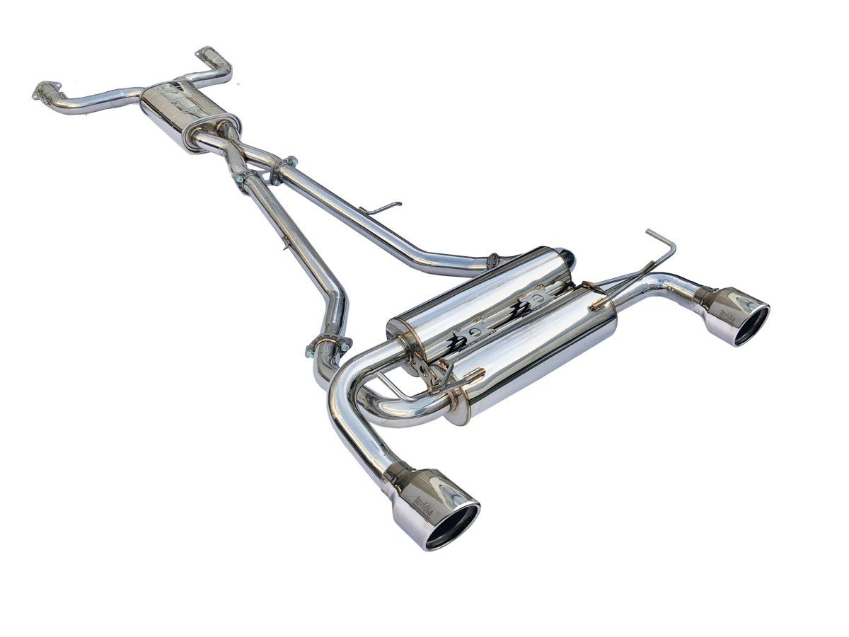 Image of Invidia Cat-back Uitlaatsysteem Gemini 63.5mm Roestvrij Staal Nissan 350Z