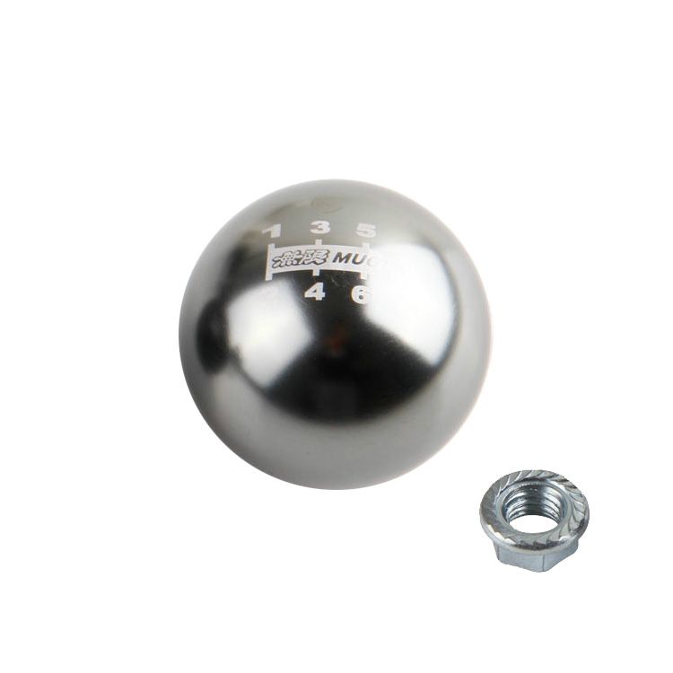 Image of SK-Import Pookknop Mugen Style 6-Speed Gun Metal Aluminium Honda Civic,CRX,Del Sol