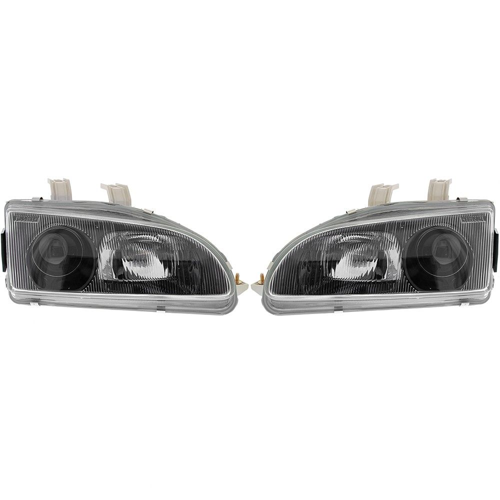 Image of Denji Koplampen DENJI Black Housing Honda Civic