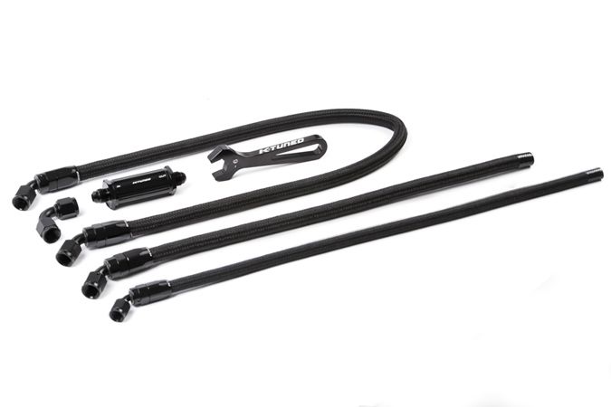 Image of K-Tuned Brandstofsysteem Aanvoer Center Feed -6 AN Honda Civic,Del Sol,Integra