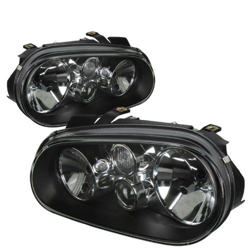 Image of SK-Import Koplampen Black Housing Volkswagen Golf