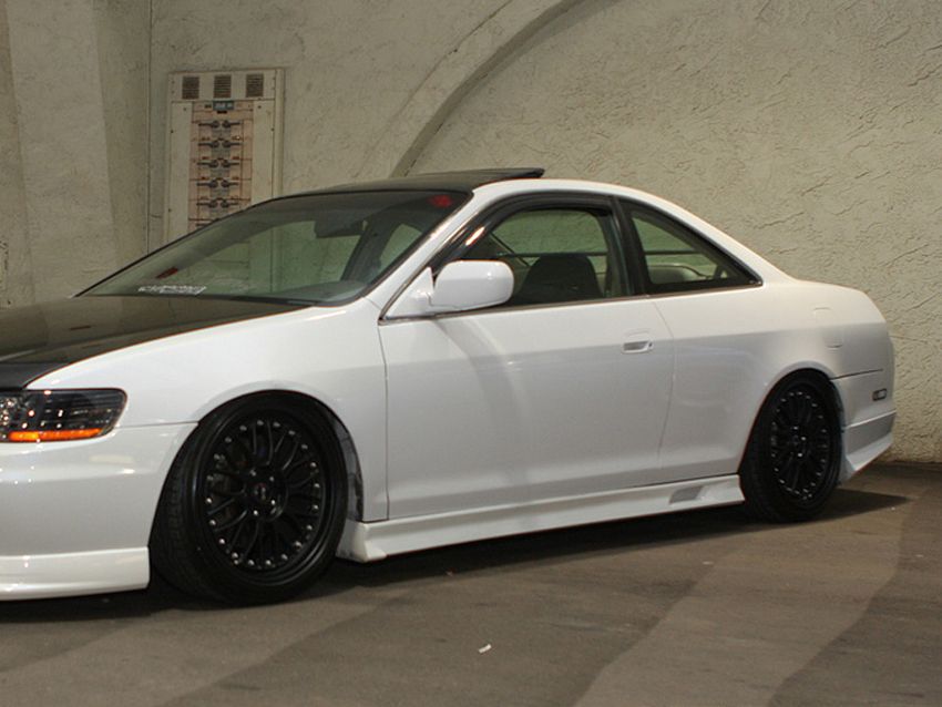 Image of SK-Import Voor Zijwindscherm Plak 2-Deurs Smoke Kunststof Honda Accord