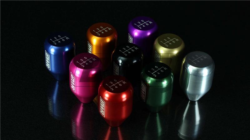 Image of Blackworks Racing Pookknop 6-Speed Aluminium