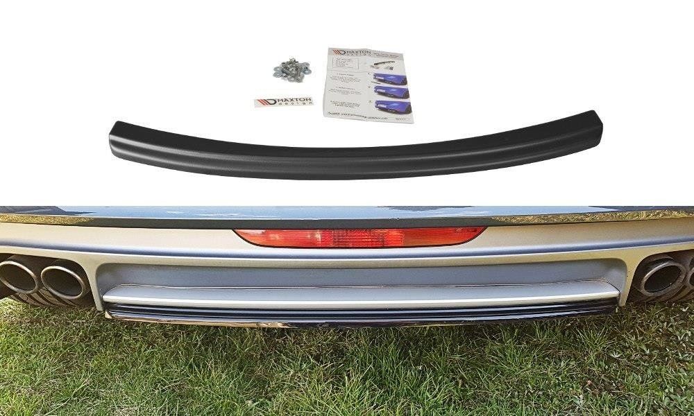 Image of Maxton Achter Bumper Lip Glanzend Zwart ABS Plastic Audi TT