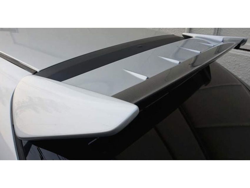 Image of SK-Import Achter Spoiler Seeker V2 Style Zwart ABS Plastic Honda Civic