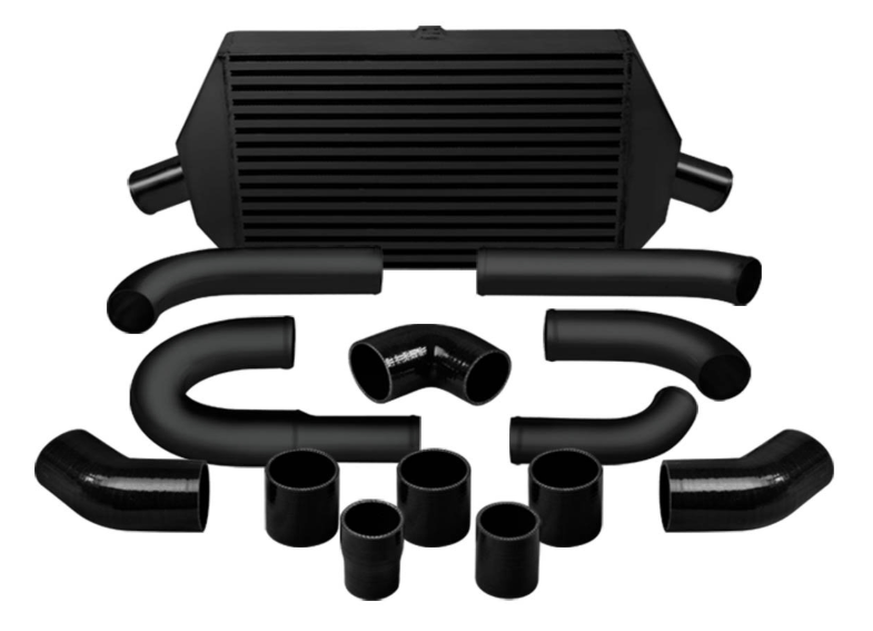 Image of SK-Import Intercooler Kit Zwart Aluminium Mitsubishi Lancer Evolution
