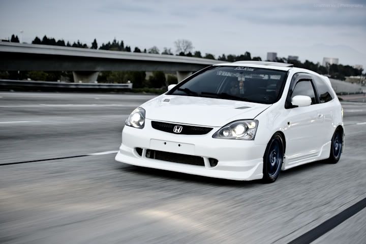 Image of SK-Import Voor Bumper Lip Air Walker Style Polyester Honda Civic Pre Facelift