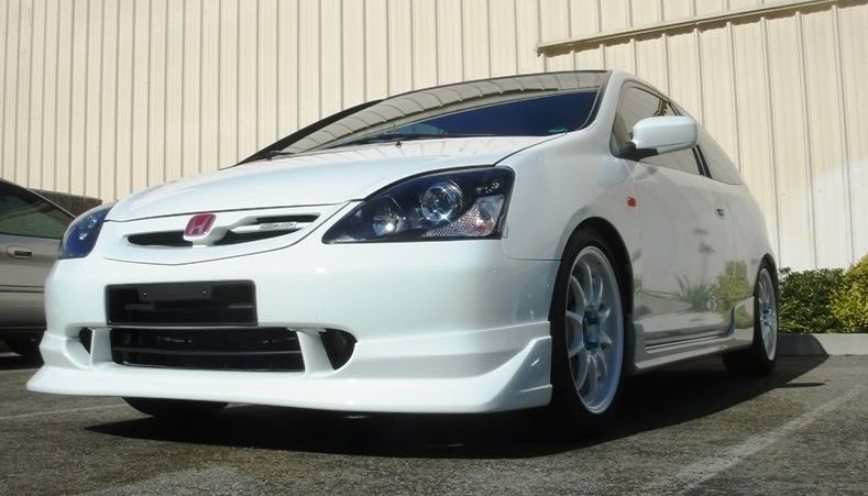 Image of SK-Import Voor Bumper Lip Air Walker Style Polyester Honda Civic Facelift