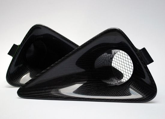 Image of SK-Import Mistlampen Covers Mugen Style Carbon Honda Civic