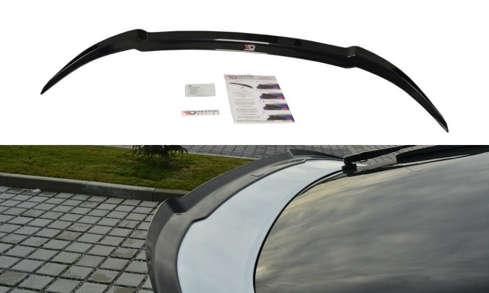 Image of Maxton Achter Spoiler Verlengstuk Glanzend Zwart ABS Plastic Honda Civic Facelift