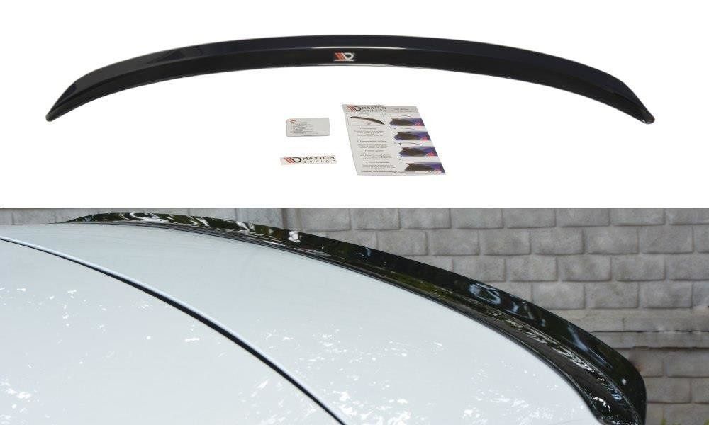 Image of Maxton Achter Spoiler Verlengstuk Glanzend Zwart ABS Plastic Renault Mégane