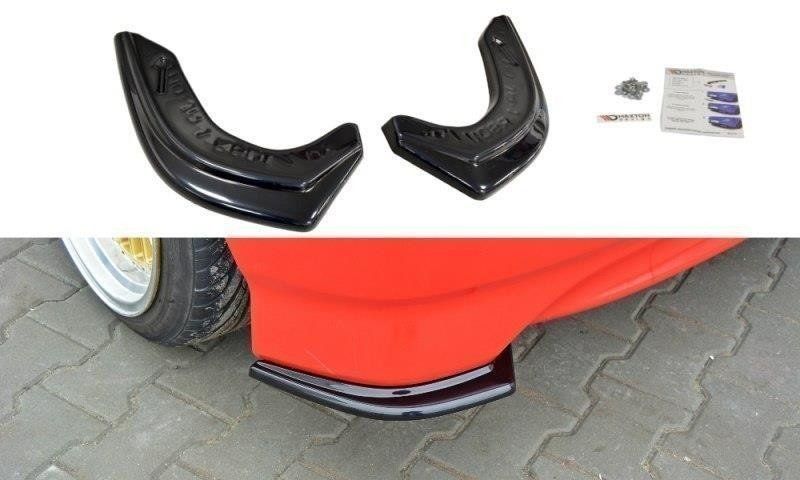 Image of Maxton Achter Bumper Lip Glanzend Zwart ABS Plastic Honda Jazz