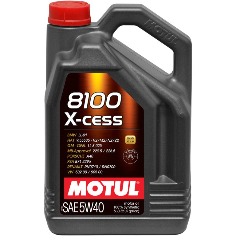 Image of Motul Motorolie 8100 X-Cess 1 Liter 5W-40 100 Synthetisch
