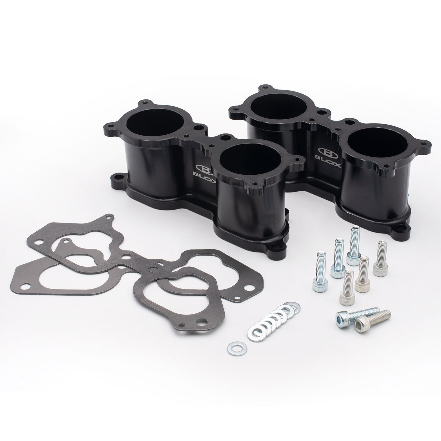 Image of Blox Racing Tuimelgeneratorventiel (TGV) Delete Kit Zwart Aluminium Subaru