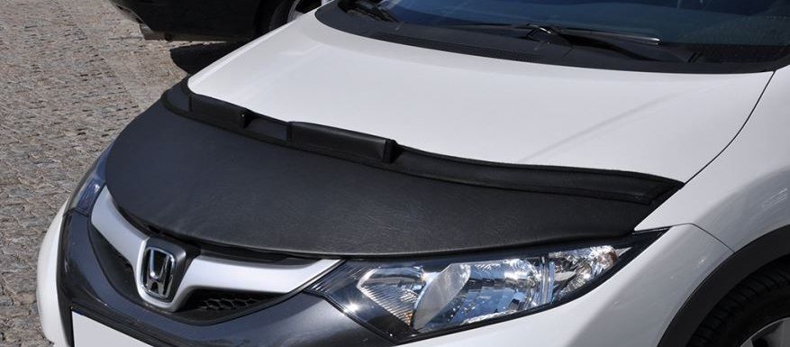 Image of Masterbra Steenslag Beschermer Zwart Vinyl Honda Civic Pre Facelift