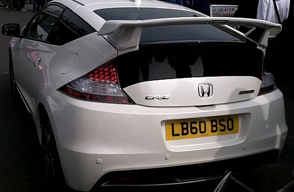 Image of SK-Import Achter Spoiler Mugen Style ABS Plastic Honda CR-Z