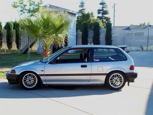 Image of SK-Import Achter Spoiler Chargespeed Style Ongeverfd Fiberglass Honda Civic