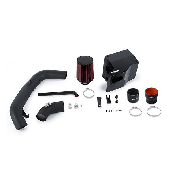 Image of Mishimoto Lucht Inlaat Performance Zwart 76mm Aluminium Ford Focus